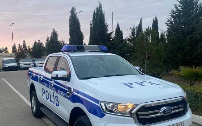 Азербайджанской полиции выдали «пикапы»-(фото)