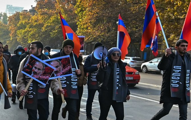 В Ереване завершилось шествие оппозиции