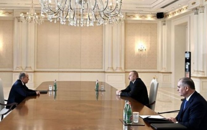 Президент Азербайджана принял директора ФСБ РФ