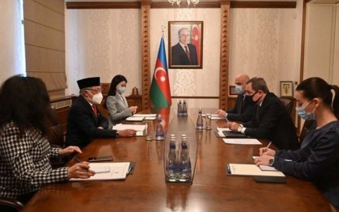 Глава МИД Азербайджана принял копии верительных грамот нового посла Индонезии