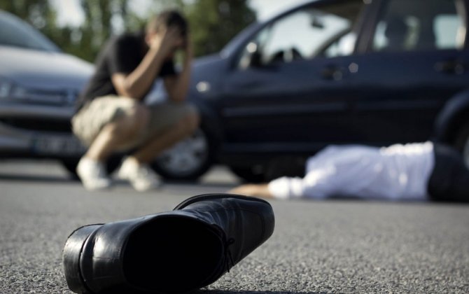 В Кюрдамире автомобиль сбил 41-летнего пешехода