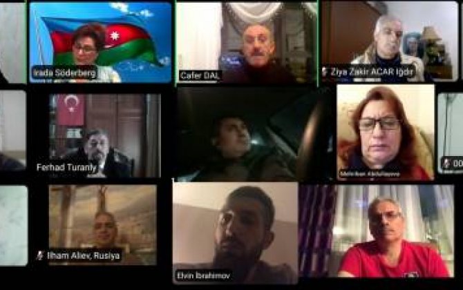 Beynəlxalq  Qarabağ  Forumunun  (BQF) Koordinasiya Şurasının videokonfrans formatında növbəti toplantısı keçirilib 