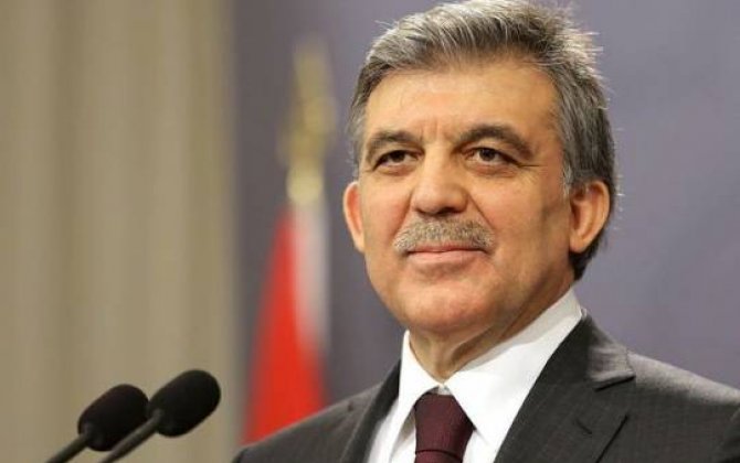 Abdullah Gül Prezident İlham Əliyevi təbrik edib 