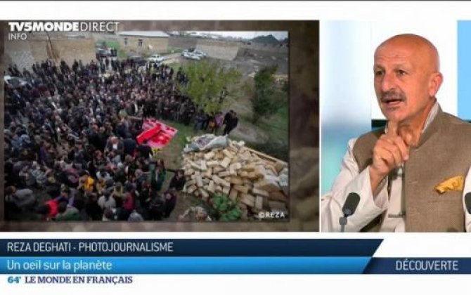 Reza Deqati Fransa kanalında Şuşanın tarixindən danışıb 
