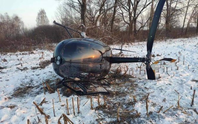 Под Киевом упал вертолет — СМИ