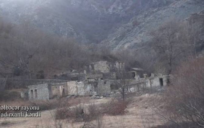 Kəlbəcər rayonunun Nadirxanlı kəndi  - VİDEO