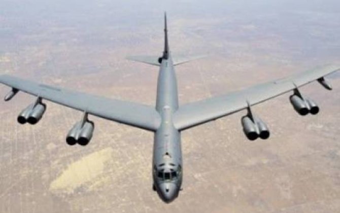 ABŞ-ın B-52 bombardmançı təyyarəsi Yaxın Şərq üzərində uçub 