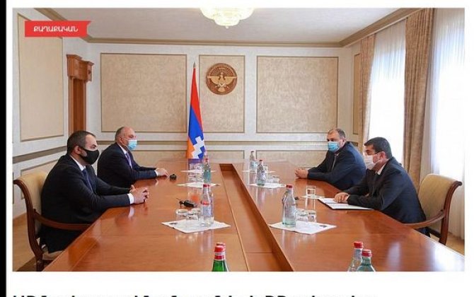 Очередная ложь армянских СМИ: Давтян не посещал Карабах — (фото)