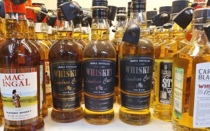 Ermənilərin fırıldağı faş oldu - Rusiyada “Ararat” şərabını Şotlandiya viskisi kimi satırmışlar