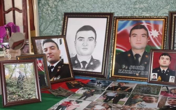 Vətən müharibəsində şəhid olan zabitimizin doğum günüdür - FOTOLAR
