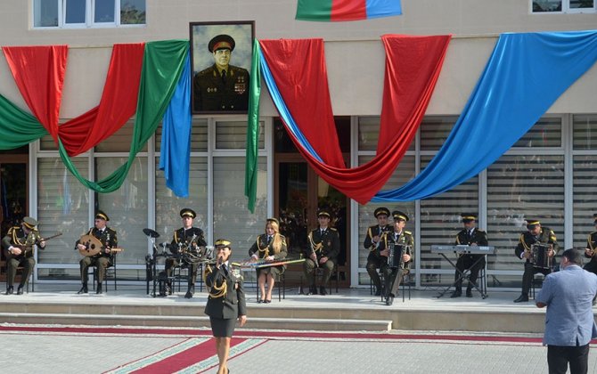 Cəmşid Naxçıvanski adına hərbi liseydə ilk yubiley tədbiri keçirilib