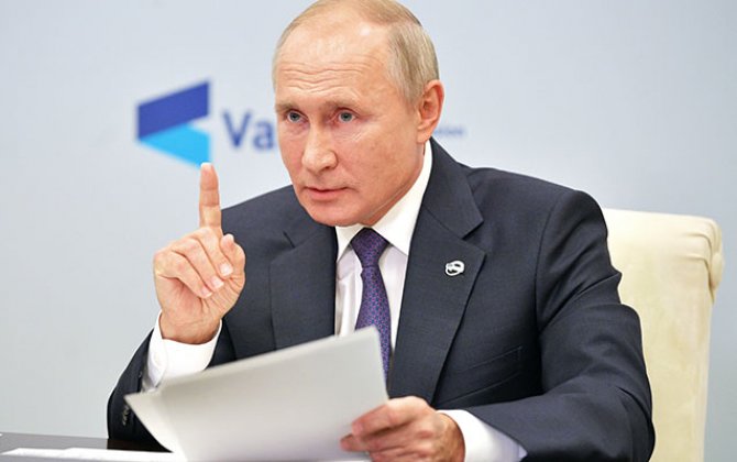 Putin Qarabağdan danışdı və ad çəkmədən “onlarda pis adət yaranıb” dedi