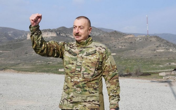 İlham Əliyev: “Bütün azad edilmiş torpaqları bərpa edəcəyik”