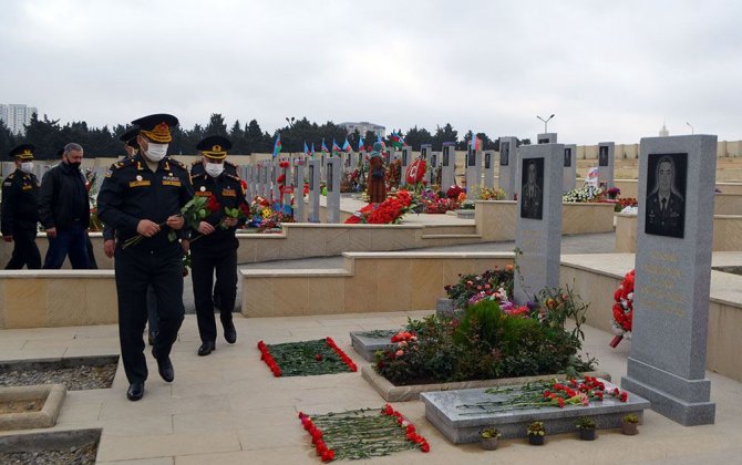 Milli Qəhrəman İlqar Mirzəyevin doğum günündə məzarı ziyarət olundu- FOTO