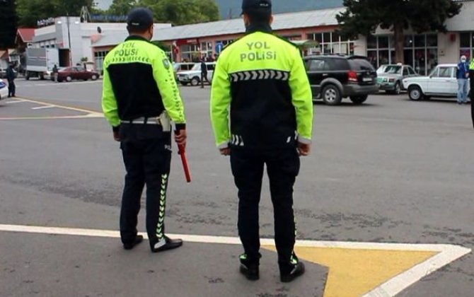 Yol polisi reyd keçirdi: Təhlükəsizlik kəməri taxmayanlara protokol tərtib edildi - FOTO