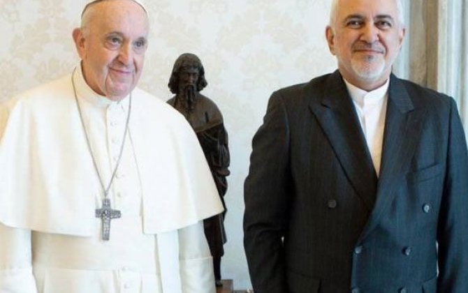 Roma Papası İran XİN rəhbərini qəbul edib