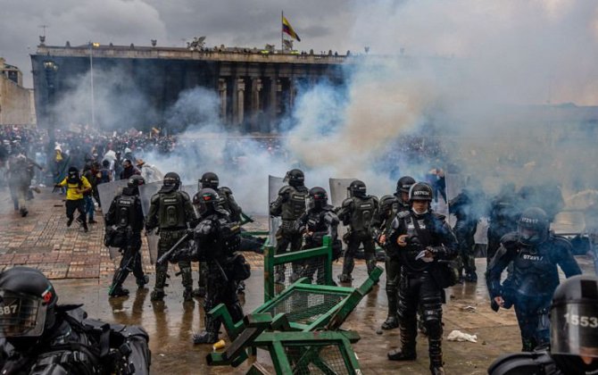 В Колумбии более 2 тыс. человек пострадали за 26 дней манифестаций