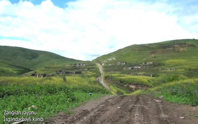 Село Искендербейли Зангиланского района-ВИДЕО