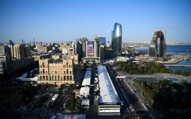 Формула-1 разместила в Twitter публикацию о Гран-при Азербайджана