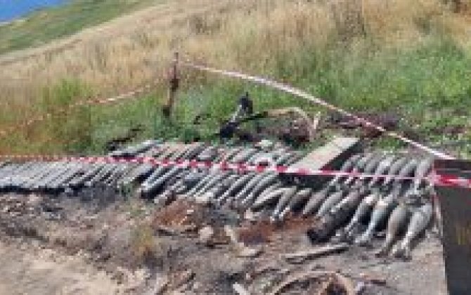 В Ходжавенде обнаружены боеприпасы-(фото)