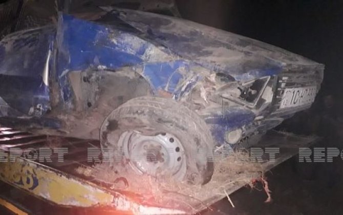 В Кюрдамире произошла авария, есть пострадавший — (фото)
