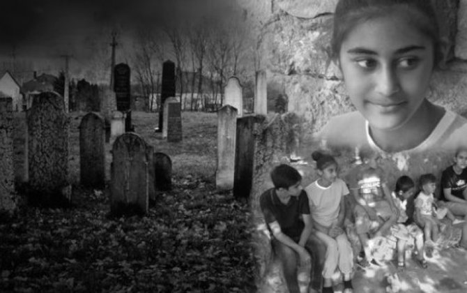 В Азербайджане семья с девятью детьми проживает напротив кладбища — ВИДЕО