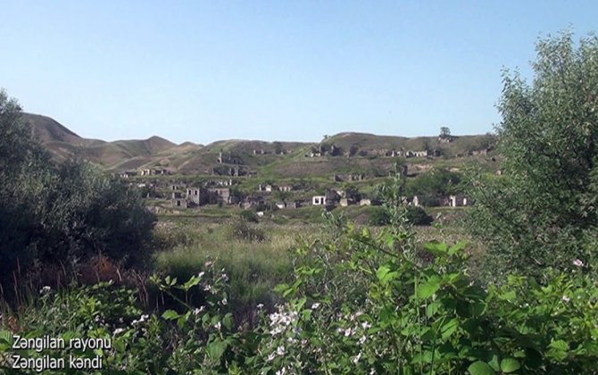 Село Зангилан Зангиланского района-ВИДЕО