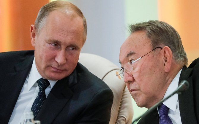 Путин встретится с Назарбаевым