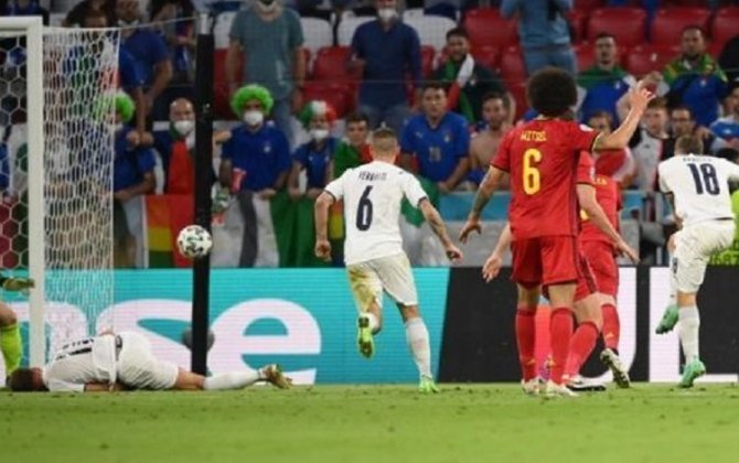 Италия обыграла Бельгию и вышла в полуфинал ЕВРО-2020
