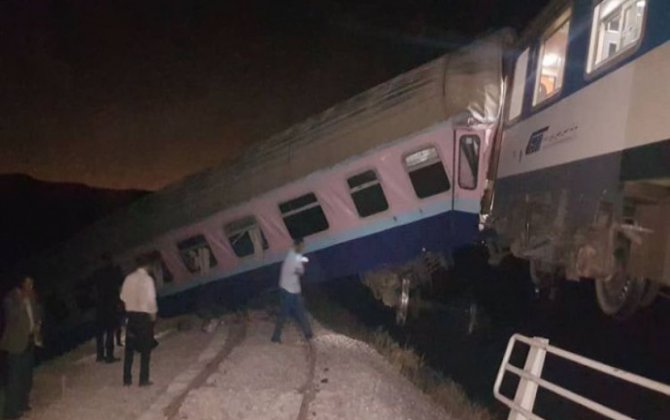 В Иране сошел с рельсов грузовой поезд, есть раненые