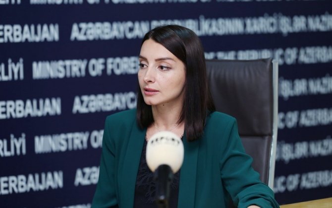 Leyla Abdullayeva: “Ermənistanı regiondakı yeni reallıqları qəbul etməyə çağırırıq”