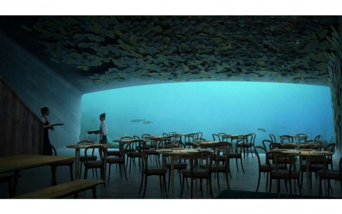 Şimal dənizində sualtı restoran fəaliyyətə başlayıb