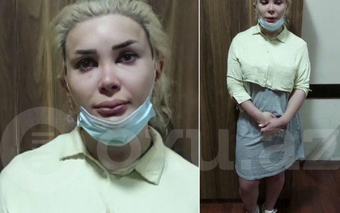 Məşhur vizajistin gözəllik mərkəzini dağıdan cinsi azlığın nümayəndəsinə cinayət işi açıldıxa0 - VİDEO