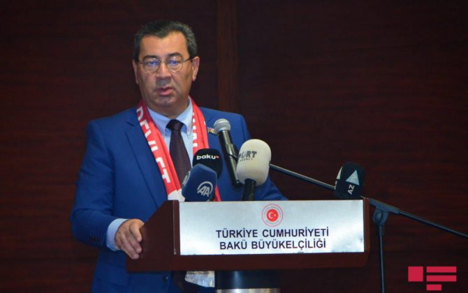 В посольстве Турции состоялось мероприятие по случаю годовщины освобождения Баку –(фото)
