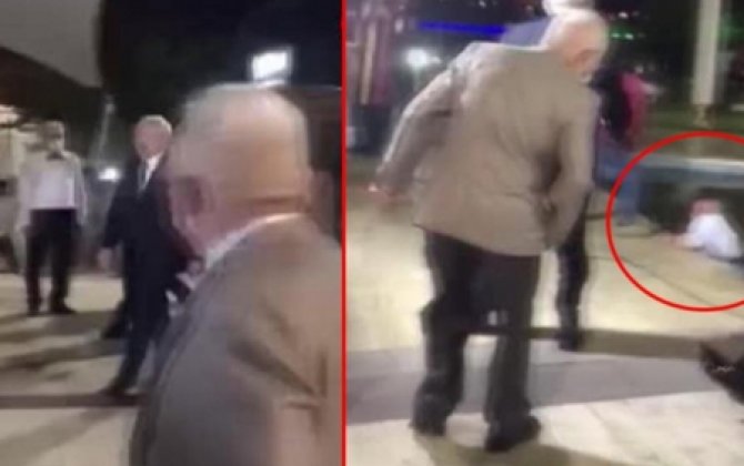 Kılıçdaroğlunun iştirak etdiyi toyda operator hovuza düşdü - VİDEO