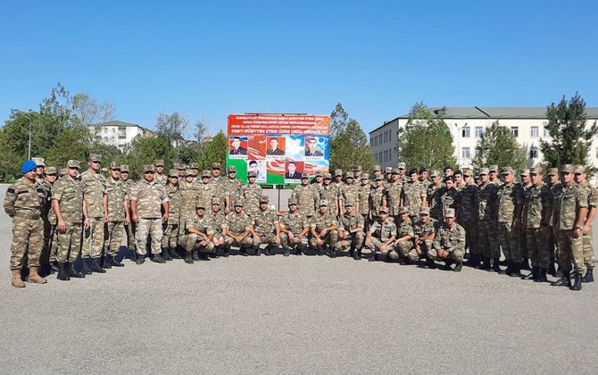 Azərbaycan Ordusunda səmti müəyyənetmə yarışları keçirilir - FOTO