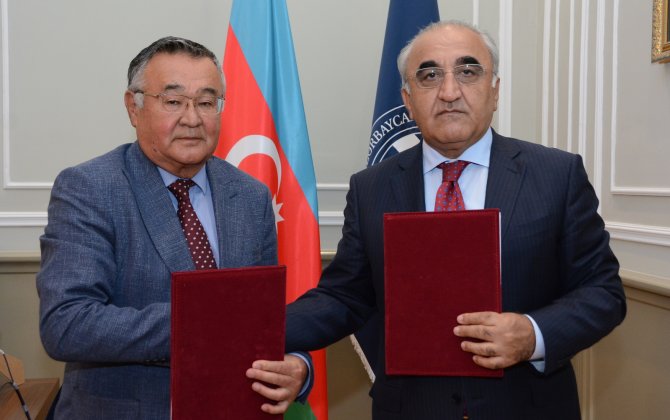 UNEC ilə Qazaxıstanın Miras Universiteti arasında memorandum imzalanıb - FOTO
