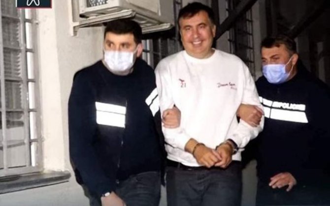 Gürcü mediası: Saakaşvili Rustavi həbsxanasında saxlanılır