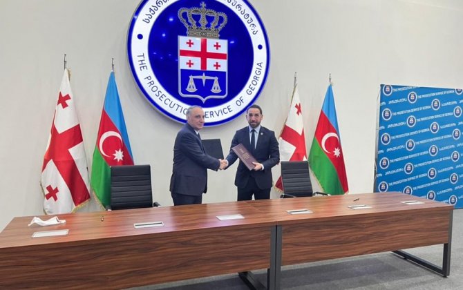 Azərbaycan və Gürcüstan prokurorluqları arasında memorandum imzalanıb