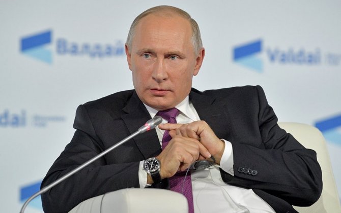 Rusiya prezidenti Zəngəzur dəhlizindən danışıb