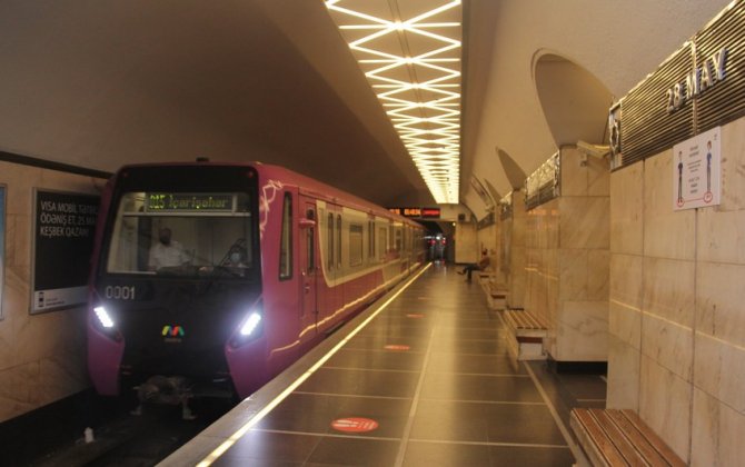 Bakı metrosunda HƏYƏCAN: Qatarların hərəkəti dayandırıldı - VİDEO -YENİLƏNİB