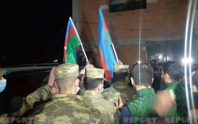Şəhid Elçin Ağayevin nəşi ailəsinə təhvil verilib - FOTO