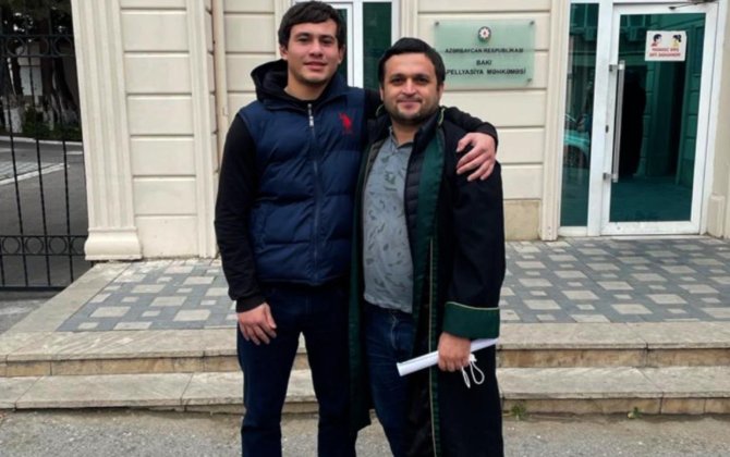Azərbaycanda həbsdə olan gənc güləşçi azadlığa buraxılıb