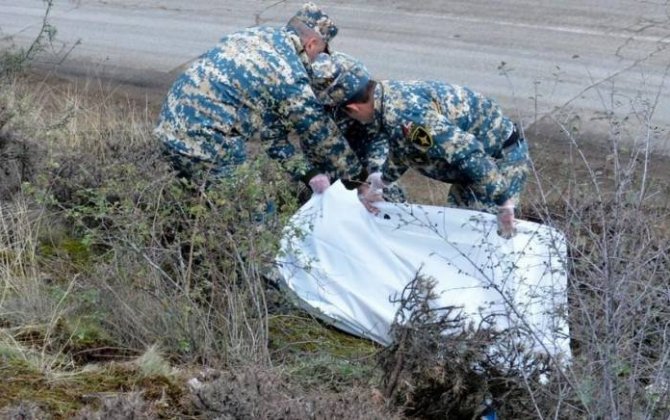 В Суговушане найдены останки армянского солдата