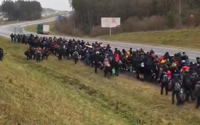 Ситуация на границе Польши и Беларуси: мигранты вновь устроили штурм