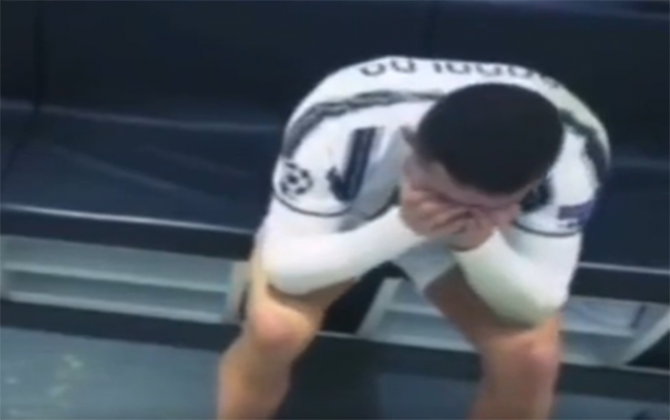 Ronaldunun hönkürtü ilə ağladığı görüntülər yayıldı - VİDEO