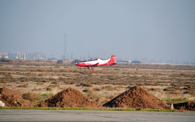 Bakıda Azərbaycan və Türkiyə hərbi pilotlarının birgə təlim uçuşları icra olunub - VİDEO