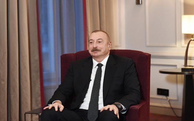 Ильхам Алиев: После окончания войны прошло больше года, и ситуация в целом относительно стабильная
