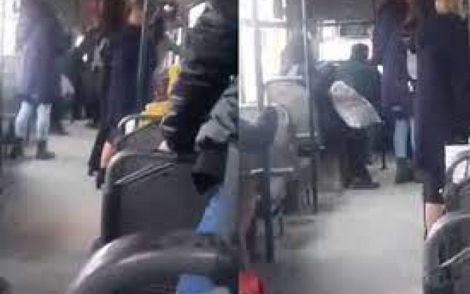 В Баку избили водителя автобуса