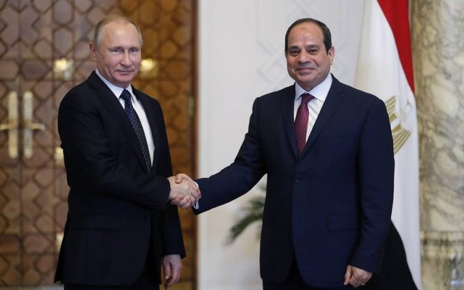 Путин и президент Египта провели телефонный разговор